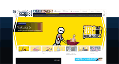 Desktop Screenshot of escapistmagazine.com